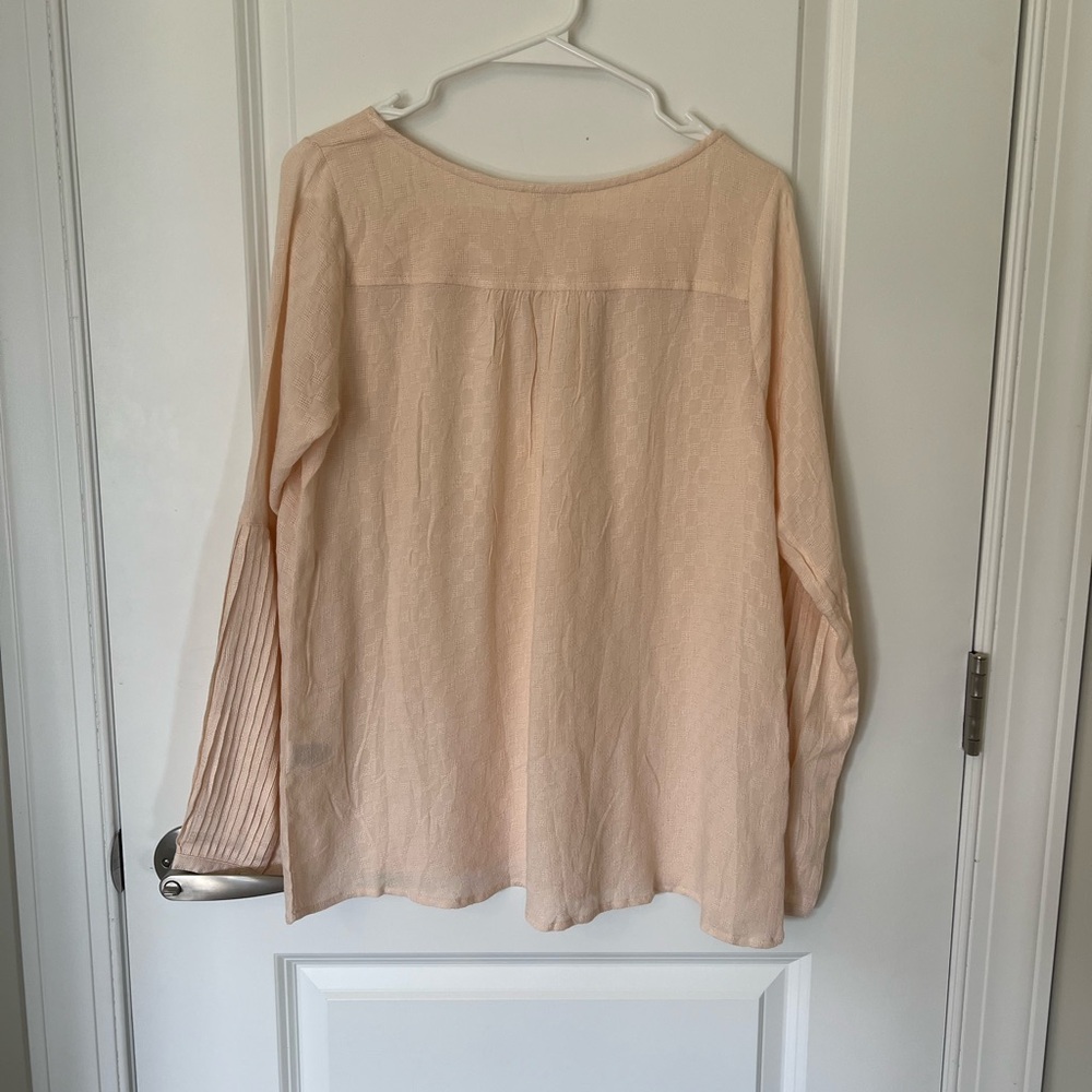 Kori America Pink Checkered Top - Picture 5 of 6